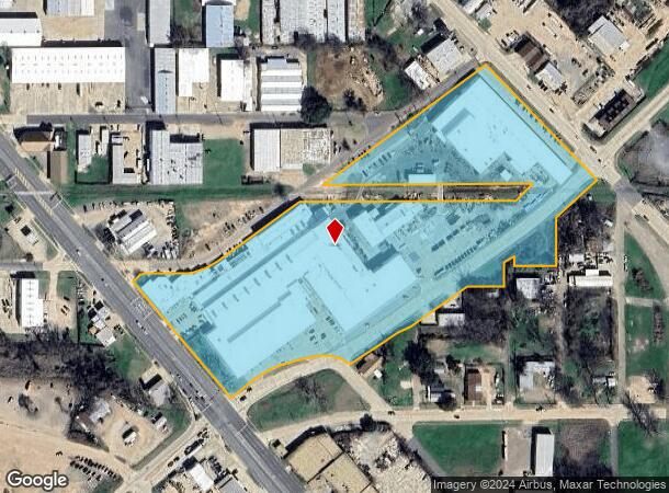  740 N Market St, Shreveport, LA Parcel Map