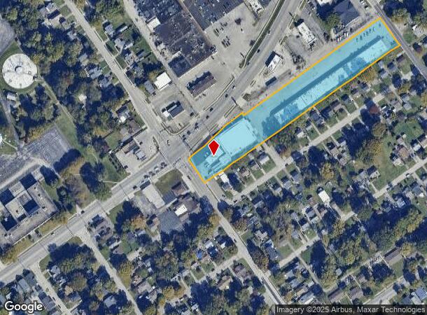  1402 E 10Th St, Jeffersonville, IN Parcel Map