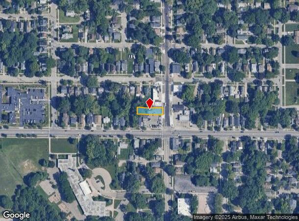  1211 College Ave Ne, Grand Rapids, MI Parcel Map