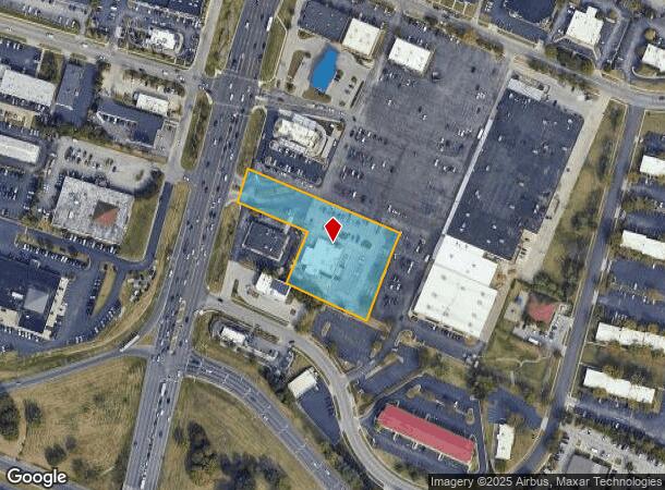  2550 Nicholasville Rd, Lexington, KY Parcel Map