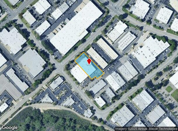  25060 Avenue Tibbitts, Valencia, CA Parcel Map