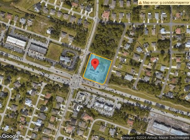  1297 Sw Gatlin Blvd, Port Saint Lucie, FL Parcel Map