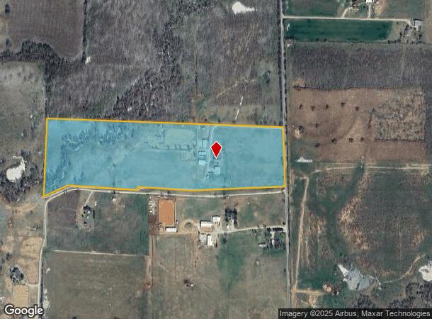  691 Calk Rd, Tioga, TX Parcel Map