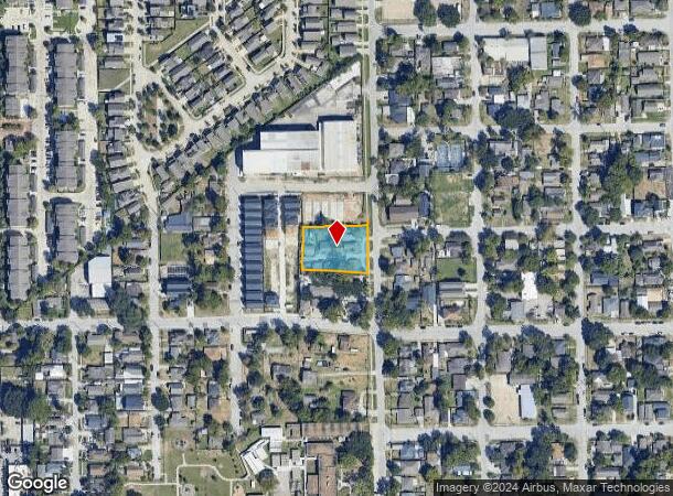  4017 Robertson St, Houston, TX Parcel Map