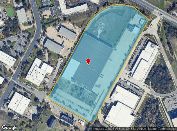  5330 Fleming Ct, Austin, TX Parcel Map