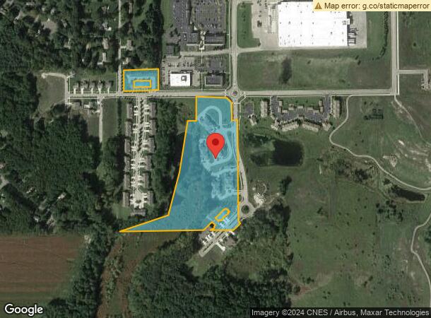  825 S Greenville West Dr, Greenville, MI Parcel Map