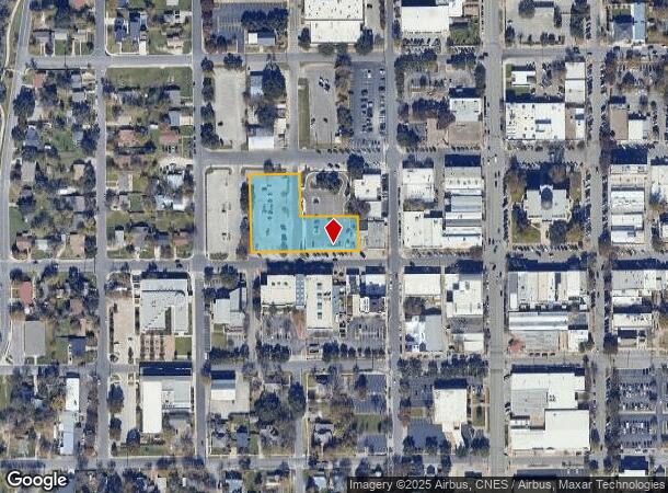 321 W 8Th St, Georgetown, TX Parcel Map