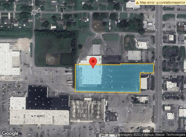  1306 Woodward Ave, Muscle Shoals, AL Parcel Map