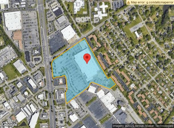  1170 N Military Hwy, Norfolk, VA Parcel Map