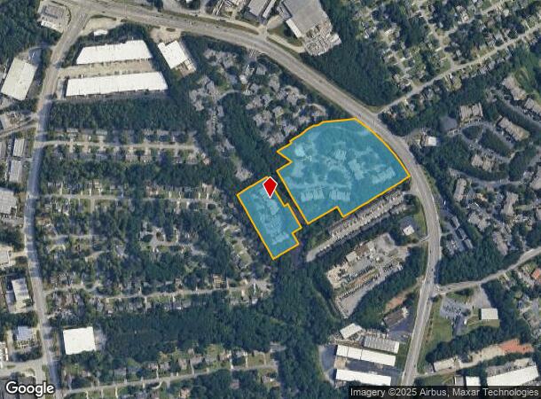  1359 Beaver Ruin Rd, Norcross, GA Parcel Map