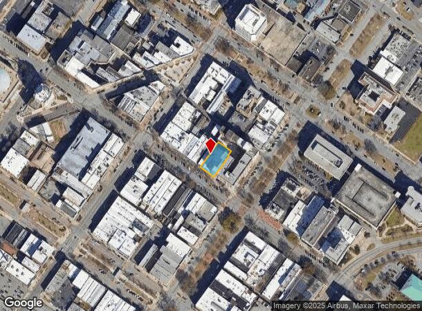  543 Cherry St, Macon, GA Parcel Map