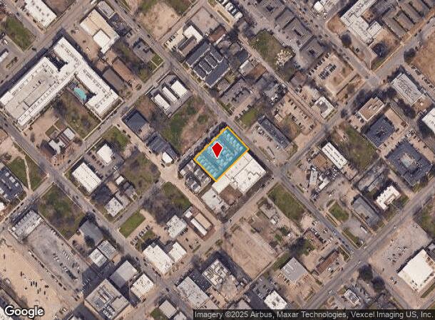1423 N Carroll Ave, Dallas, TX Parcel Map