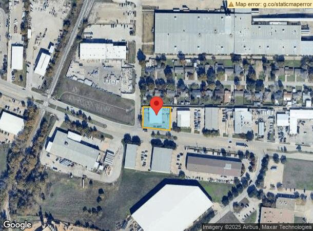  301 Industrial Blvd, Mckinney, TX Parcel Map