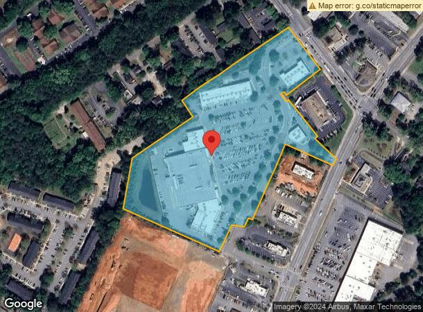  1860 Barnett Shoals Rd, Athens, GA Parcel Map