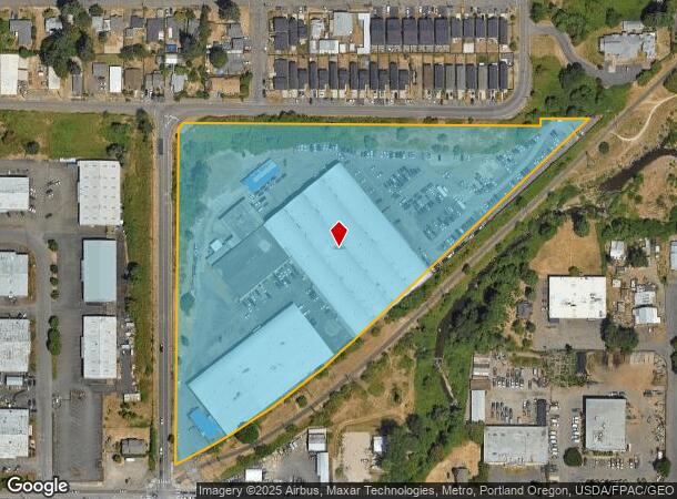  6803 Se Johnson Creek Blvd, Portland, OR Parcel Map
