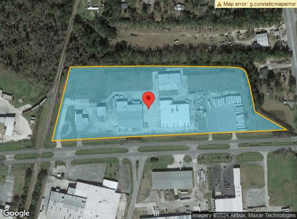  600 Gil Harbin Industrial Blvd, Valdosta, GA Parcel Map