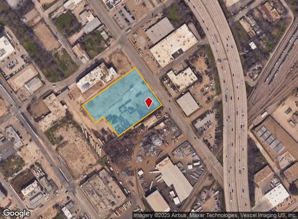  2011 S Good Latimer Expy, Dallas, TX Parcel Map