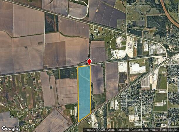  1711 E Highway 90A W, Richmond, TX Parcel Map