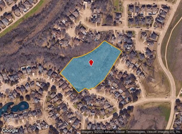  3816 Quivera Cir, Carrollton, TX Parcel Map