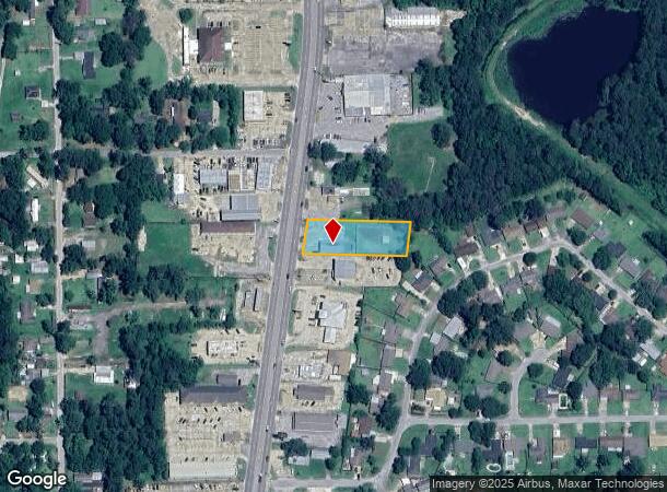 1140 N Main St, Vidor, TX Parcel Map