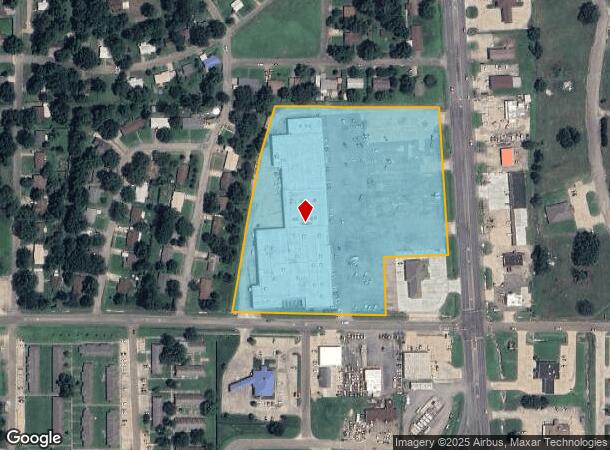 407 N Mc Coy Blvd, New Boston, TX Parcel Map