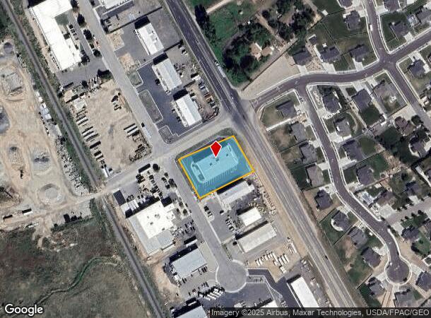 1498 W Stone Field Way, Ogden, UT Parcel Map