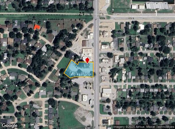  1410 S Van Buren St, Enid, OK Parcel Map