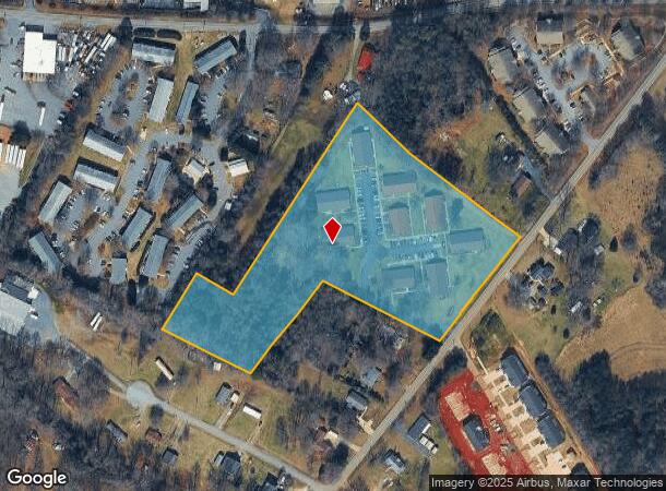 2693 Old Conover Startown Rd, Newton, NC Parcel Map