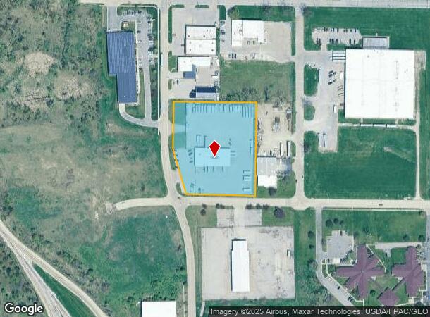 2829 12Th St Sw, Cedar Rapids, IA Parcel Map