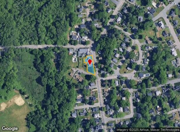  98 N Leyden St, Brockton, MA Parcel Map