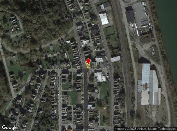  1000 Mckean Ave, Donora, PA Parcel Map