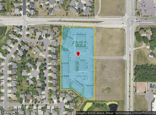  3613 W 85Th St, Sioux Falls, SD Parcel Map