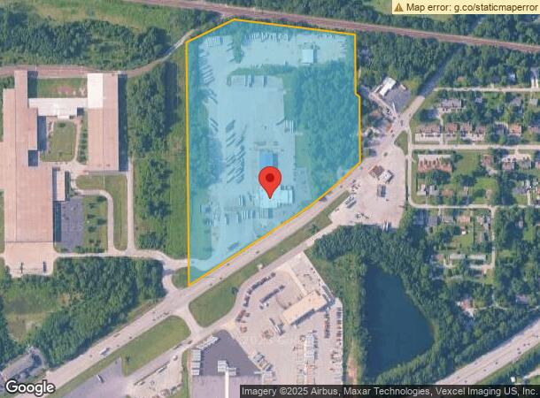 1600 W Us Highway 20, Chesterton, IN Parcel Map