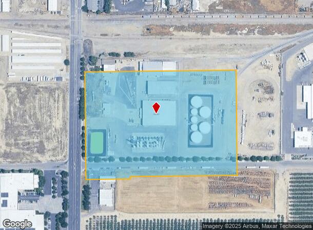 1140 S Madera Ave, Kerman, CA Parcel Map