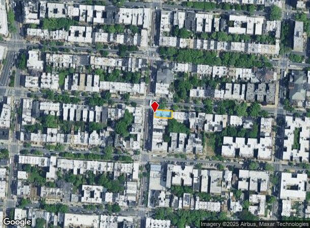  615 Nostrand Ave, Brooklyn, NY Parcel Map