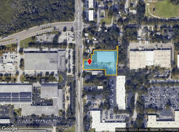 2505 N Falkenburg Rd, Tampa, FL Parcel Map