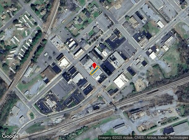 611 Broad St, Altavista, VA Parcel Map