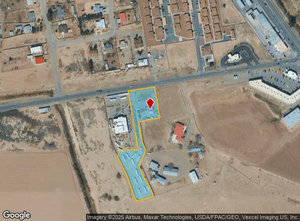  200 N San Elizario Rd, Clint, TX Parcel Map