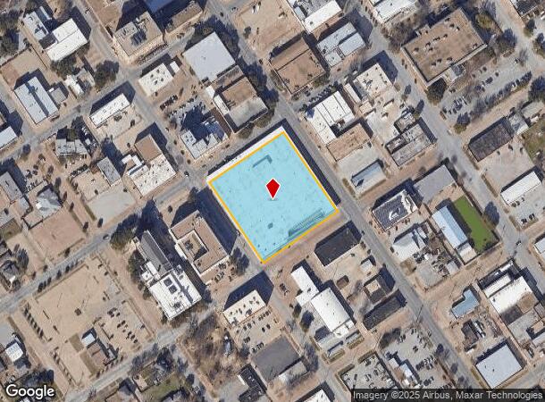  1081 Lamar St, Wichita Falls, TX Parcel Map