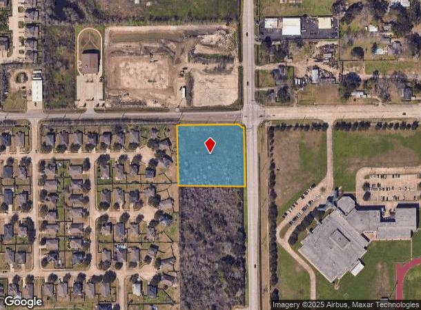 Fm 1128 Rd, Pearland, TX Parcel Map