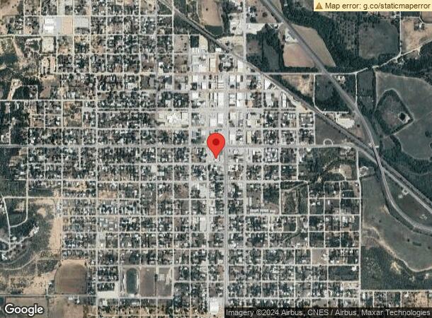  516 S Commercial Ave, Coleman, TX Parcel Map