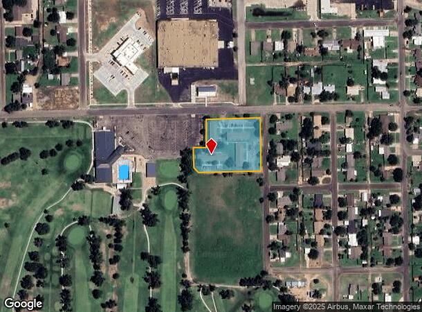  2805 W 4Th St, Plainview, TX Parcel Map
