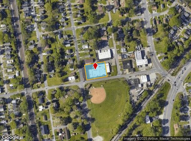  1701 Park Ave, Chesapeake, VA Parcel Map