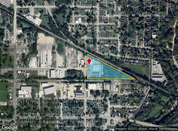  801 Nw 2Nd St, Richmond, IN Parcel Map