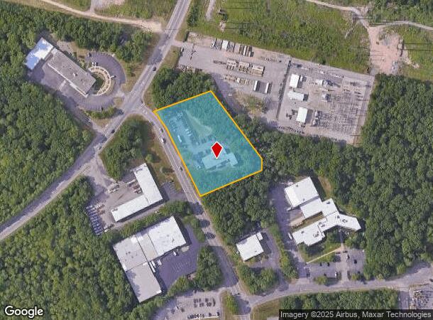 525 John L Dietsch Blvd, Attleboro Falls, MA Parcel Map