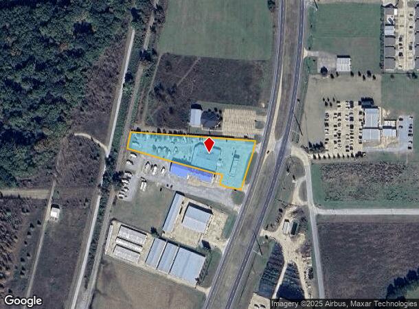 7601 Highway 165 N, Monroe, LA Parcel Map
