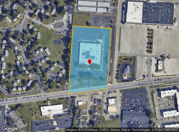 4500 E Broad St, Columbus, OH Parcel Map