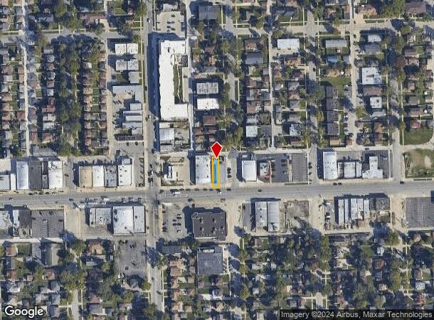  1605 W Roosevelt Rd, Broadview, IL Parcel Map