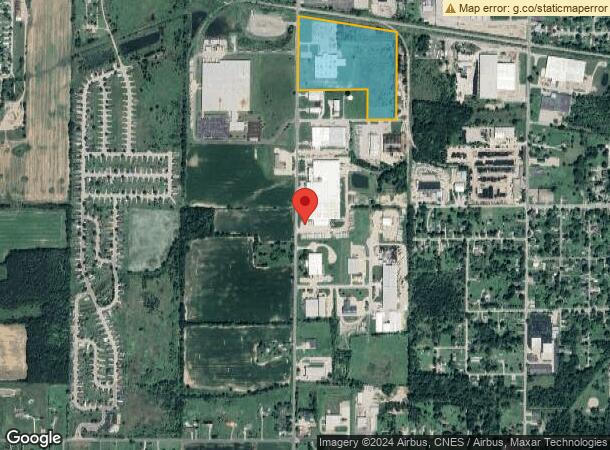  501 S Delaney Rd, Owosso, MI Parcel Map