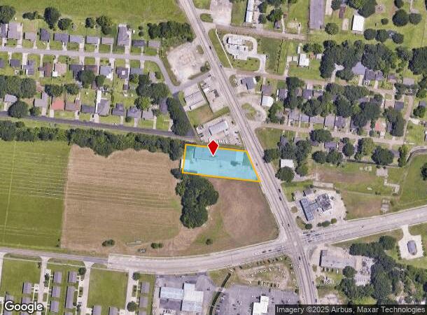  1145 N University Ave, Lafayette, LA Parcel Map